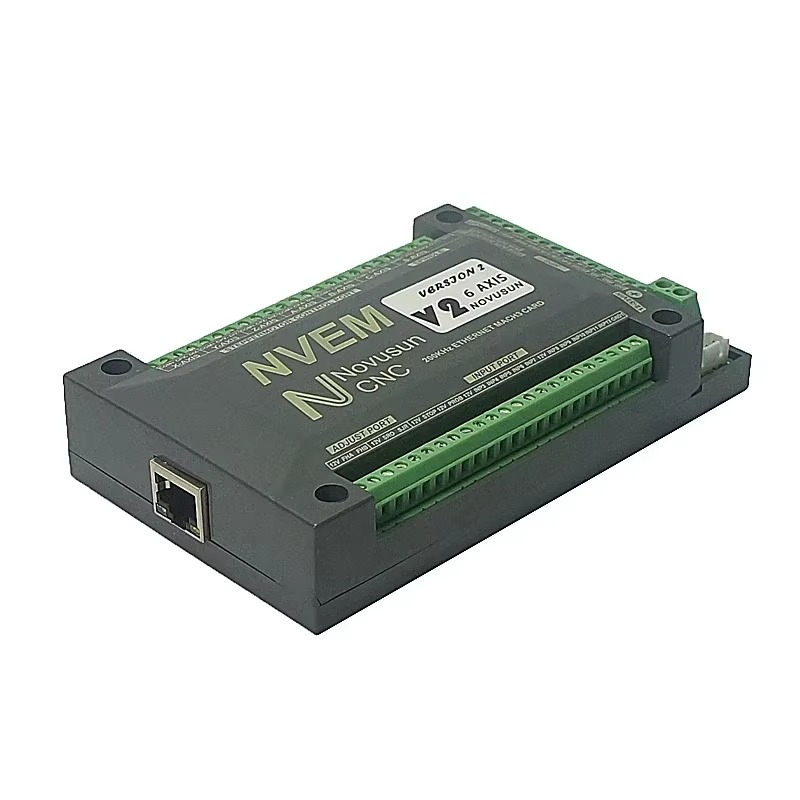 Carte Mach 3 6 Axis NVEM Mach3 CNC Motion Control Card 200KHz Ethernet Port Support Resume From Breakpoint for CNC Router Milling Machine