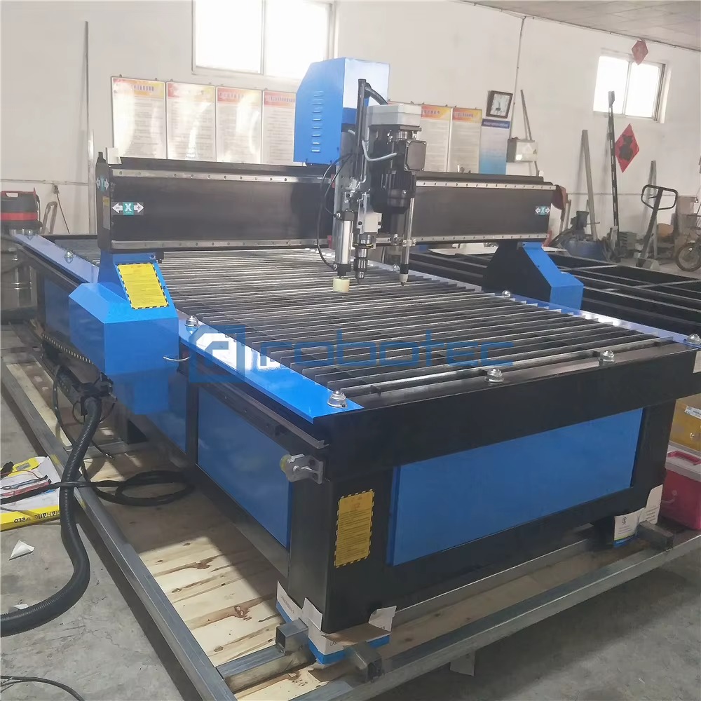 Robotec Water Table Cnc Plasma Cutting Machine Plasma Cutter 1325 1530 Cnc Metal Cutter With Start Fire Controller