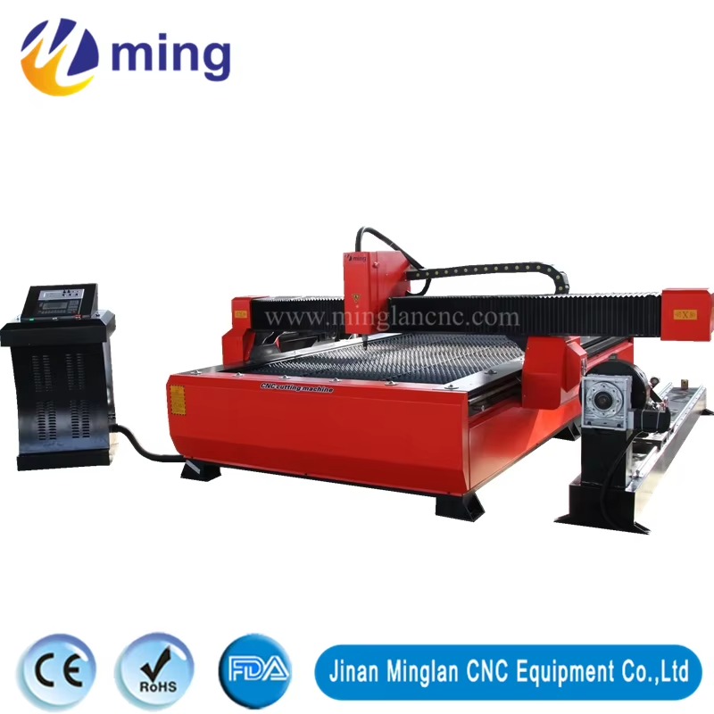 Table de Decoupe Plasma CNC 2040 Grand Format  1325 1530 1540 2040 CNC-Plasma-Cutting-Machine With Rotary For 4/6/8/10/12/14/16mm Metal