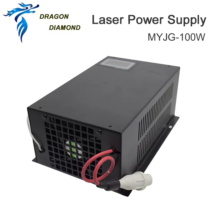 Power Supply (Alimentation) MYJG 100W Co2 Laser Power Supply 110/220V With Display Screen For 80W 100W Co2 Laser Tube Cutting Laser Engraver Machine 6 sold