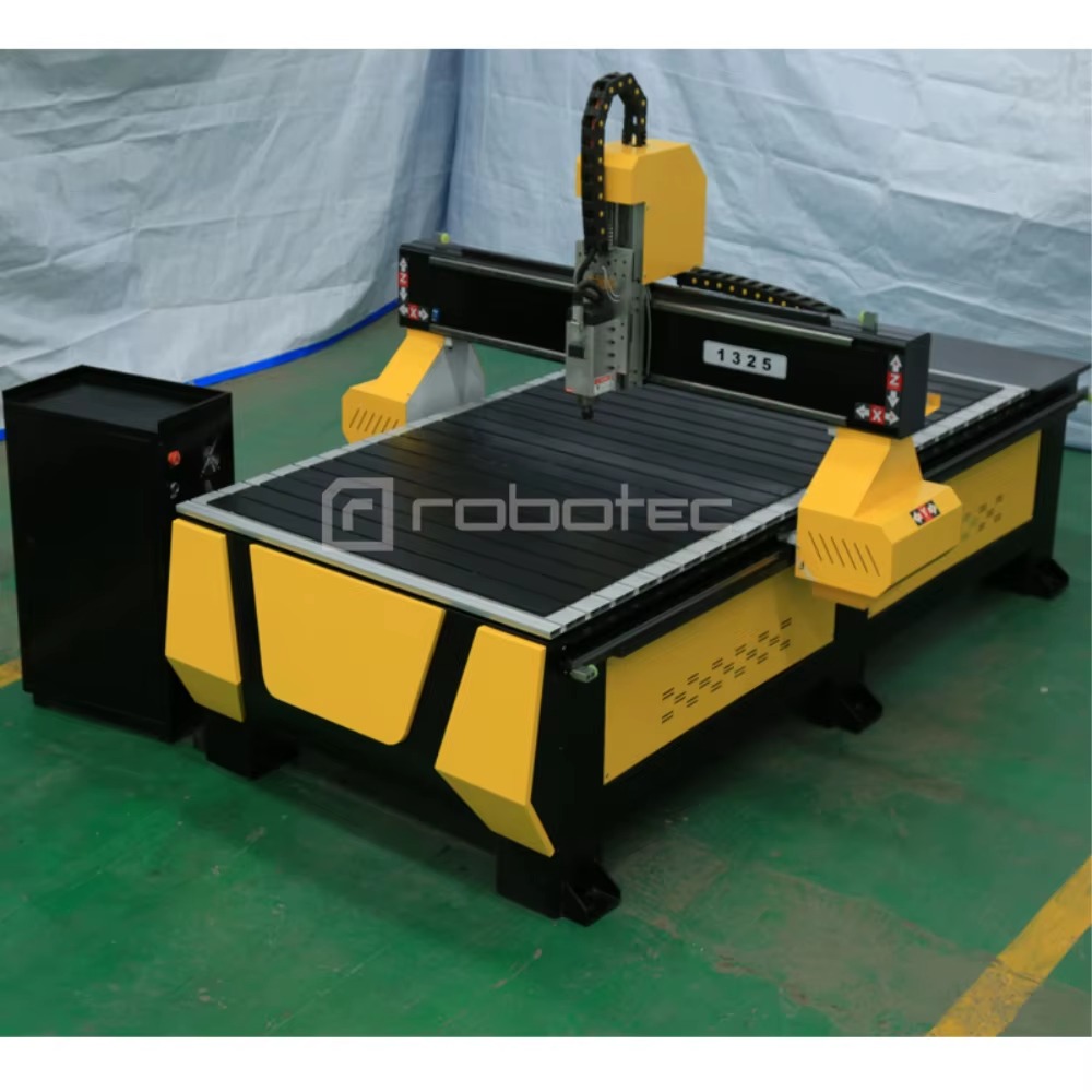 Machine CNC Router 1325 - Bois et Aluminium Machine 1325 3d CNC Router With 4 Axis 1325BR 4 Axis CNC Router