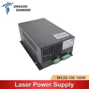 Power Supply (Alimentation) MYJG 100W Co2 Laser Power Supply 110/220V With Display Screen For 80W 100W Co2 Laser Tube Cutting Laser Engraver Machine 6 sold