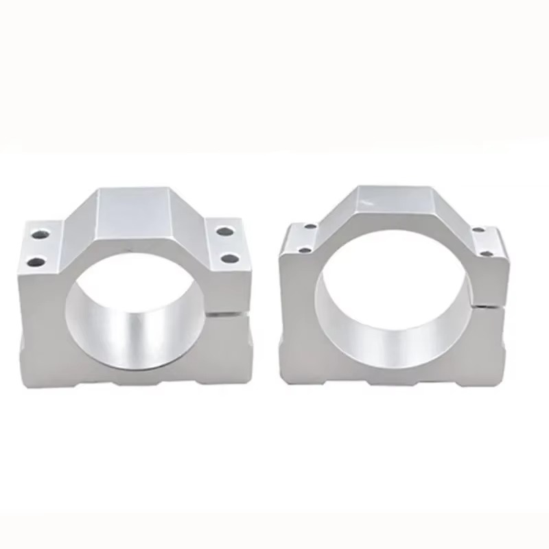 Spindle Clamp (Support broche) Aluminium CNC Spindle Clamp Holder Inner Diameter 52mm 65mm 80mm Z Axis Router Mount Bracket 800W 1.5KW 2.2KW Spindle Fixture