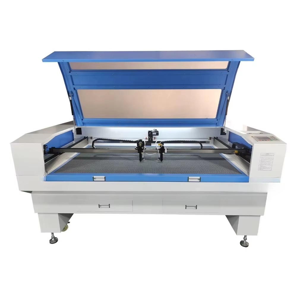 Two Head CO2 Cutting Machine 1390 1310 1610 1612 1810 1812 100W/130W/150W/180W for Wood Acrylic Fabric