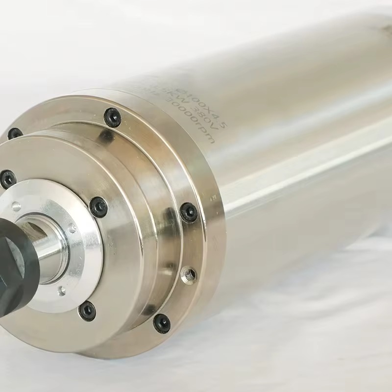 Spindle (Électrobroche)  4.5KW 30000rpm ER20 High-Speed Electric Spindle High-Gloss Industry Machine Tool