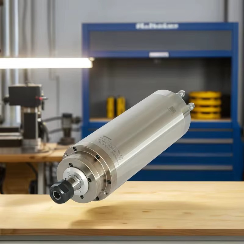 Spindle (Électrobroche)  4.5KW 30000rpm ER20 High-Speed Electric Spindle High-Gloss Industry Machine Tool