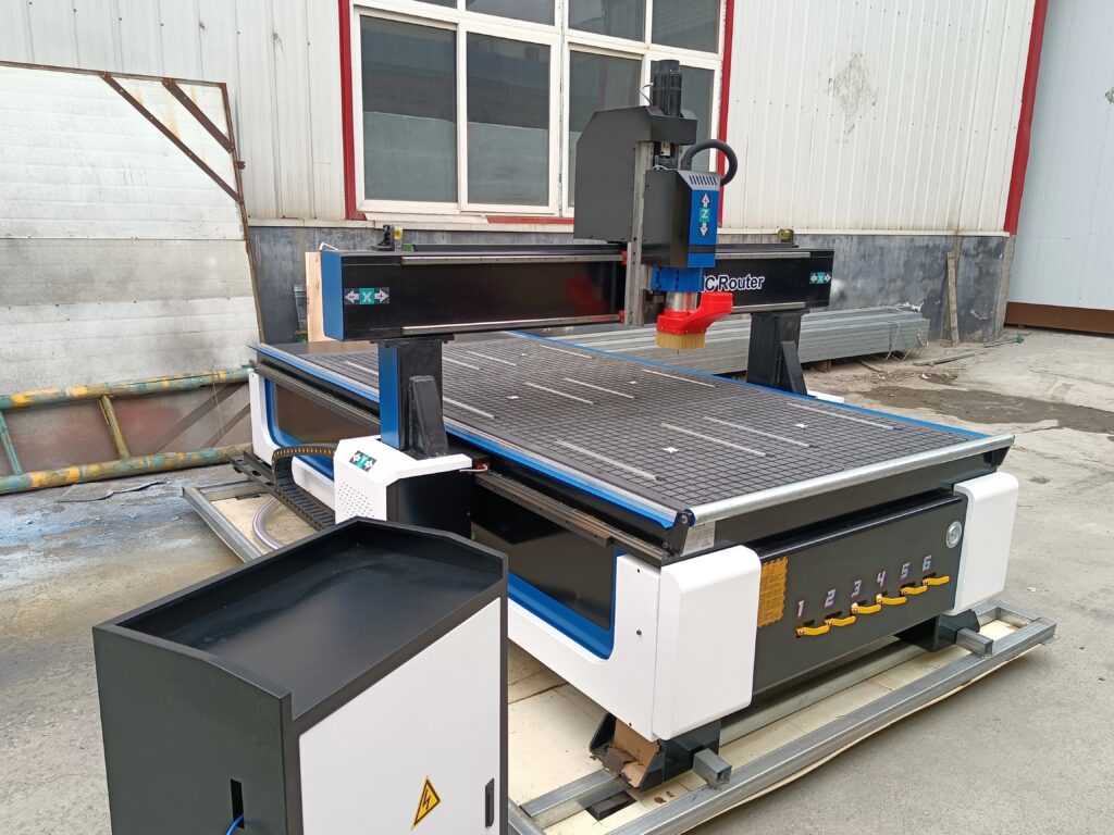Machine CNC Router 1325 - Bois et Aluminium Machine 1325 3d CNC Router With 4 Axis 1325BR 4 Axis CNC Router