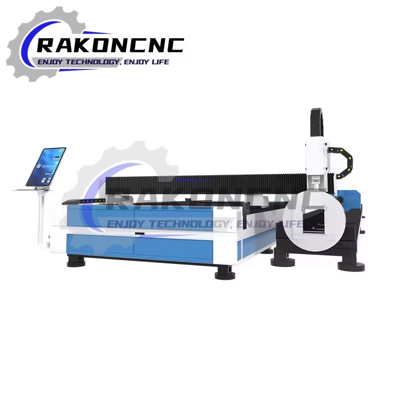 New Standard Model Digital Metal Fiber Laser Cutting Machine 1530 3000 X 1500mm Water Cooling CNC Hiwin Laser cleaning machine