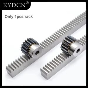 Crémaillère de précision Carbon Steel Precision Straight Gear Rack M1 M1.5 M2 Linear Transmission Rack For CNC Router Automation Spare Parts