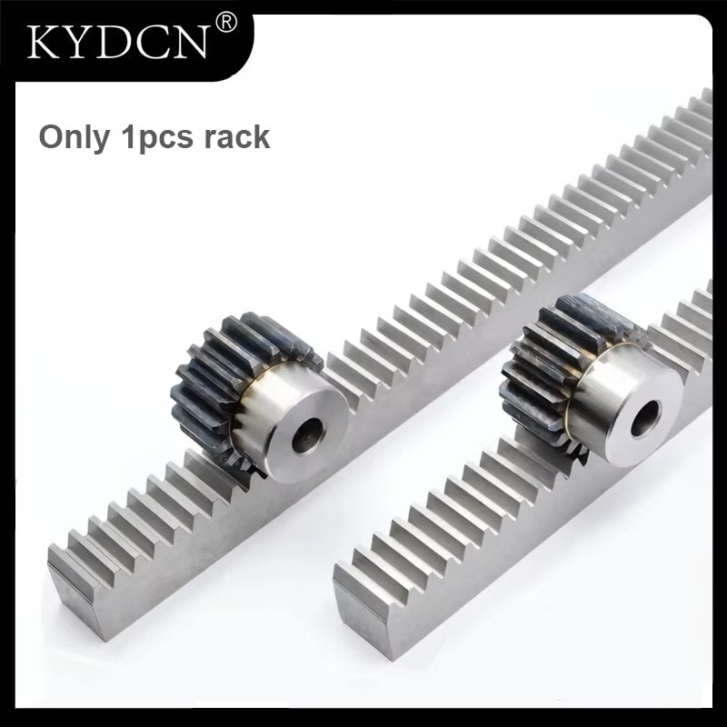 Crémaillère de précision Carbon Steel Precision Straight Gear Rack M1 M1.5 M2 Linear Transmission Rack For CNC Router Automation Spare Parts