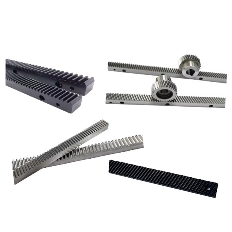 Crémaillère de précision Carbon Steel Precision Straight Gear Rack M1 M1.5 M2 Linear Transmission Rack For CNC Router Automation Spare Parts